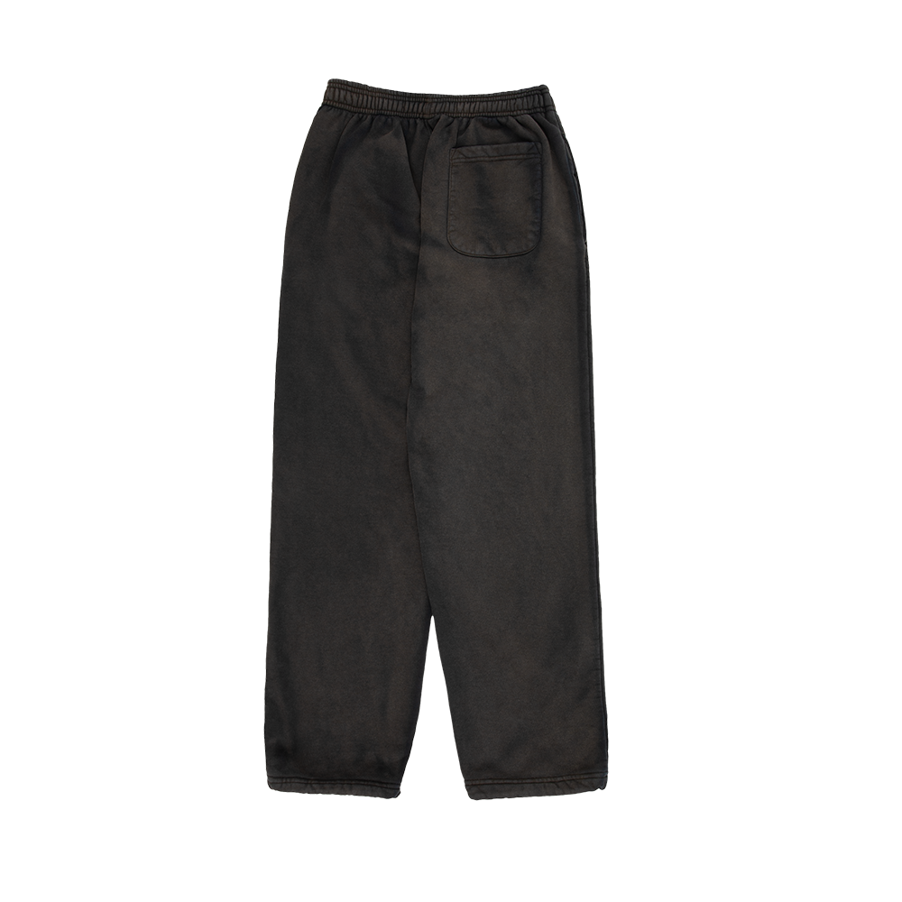 Bichota Season Icons Washed Black Sweatpants Back