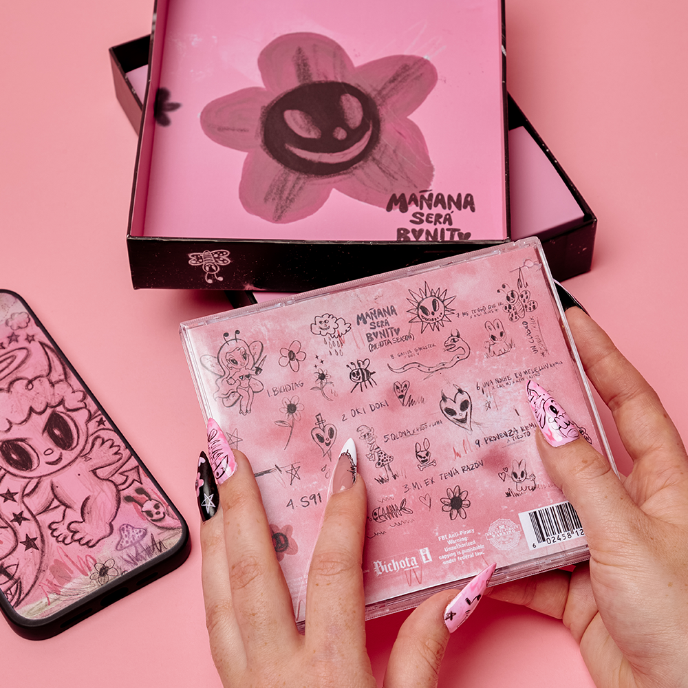 Mañana Será Bonito (Bichota Season) CD Box Set (Pink Phone Case) Product Shot 1