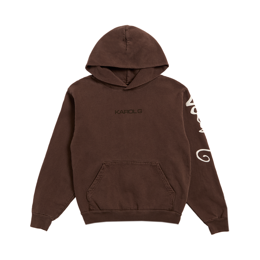 Brown Tropicoqueta Hoodie