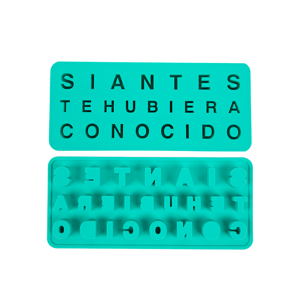 Si Antes Te Hubiera Conocido Ice Tray