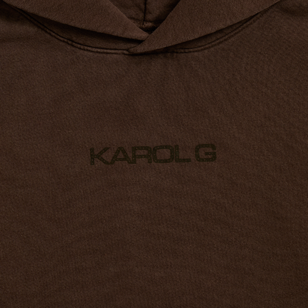 Brown Tropicoqueta Hoodie