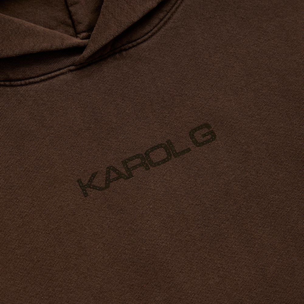 Brown Tropicoqueta Hoodie
