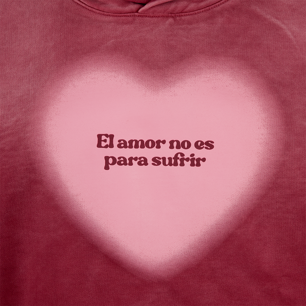 Amor Hoodie Detail